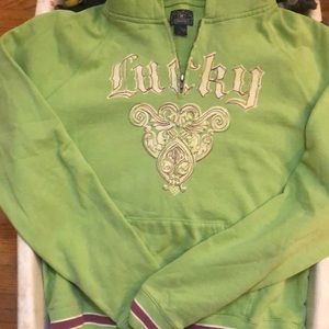 Girls Lucky brand hoodie